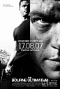 谍影重重3The Bourne Ultimatum(2007)
02年，他想知道自己是谁；04年，为爱人复仇是他活着的惟一目的；到了2007年，他重拾记忆，原来开始的地方，终将结束一切