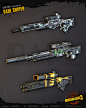 Borderlands 3: All Characters and Skins by Liquid Development, Liquid Development : High poly and game-res screenshots of all of the characters and skins created by Liquid Development for Borderlands 3