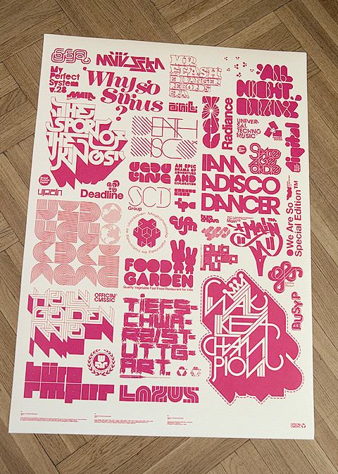 Printed posters, 200...