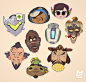Instagram 用户 Max Grecke : "Doing silly versions of all the Overwatch characters! #drawing #digital #art #overwatch #characters #blizzard #portrait #silly #grecke" : Max Grecke 在 Instagram 分享了帖子：“Doing silly versions of all the Overwatch characte