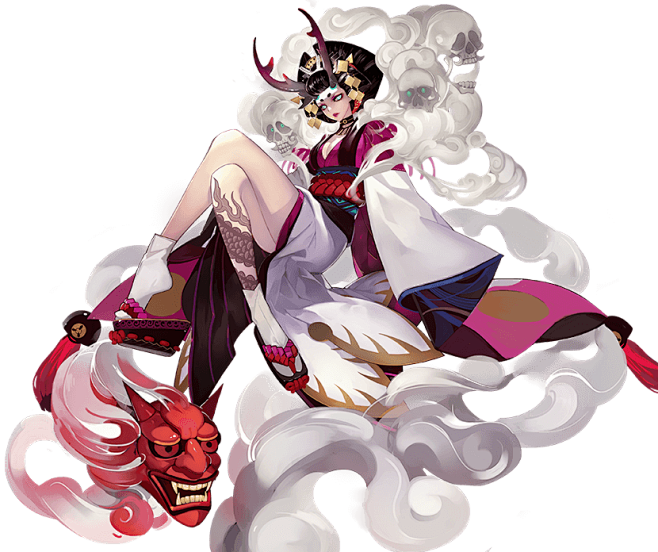 《阴阳师》手游式神录_式神阎魔_阎魔攻略...