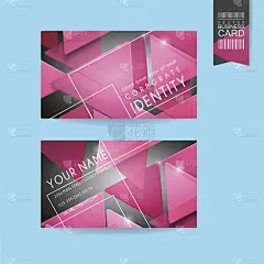 时尚名片模板设计