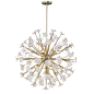 Golden Lighting's Posy 10 Light Pendant #9858-10P WG