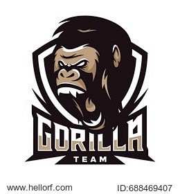 Strong Gorilla - Vec...