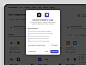 Connect integration modal UI design