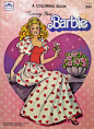 Barbie Coloring Books: RetroReprints - The world's one true coloring book archive!