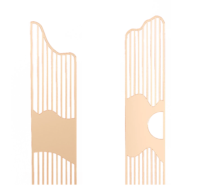 金色屏风png