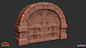 War Camp Door, Robert Walden : Environment asset I modeled and textured for Orcs Must Die Unchained.