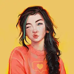插画分享｜Maromi Sagi#遇见艺术##插画# ​​​​