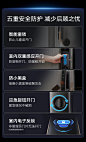 鹿客指静脉锁密码锁全自动带屏幕可视猫眼智能锁S50MPro非指纹锁-tmall.com天猫