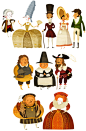 Historical Characters on Character Design Served