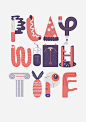 PLAY WITH TYPE Stop Motion on Behance