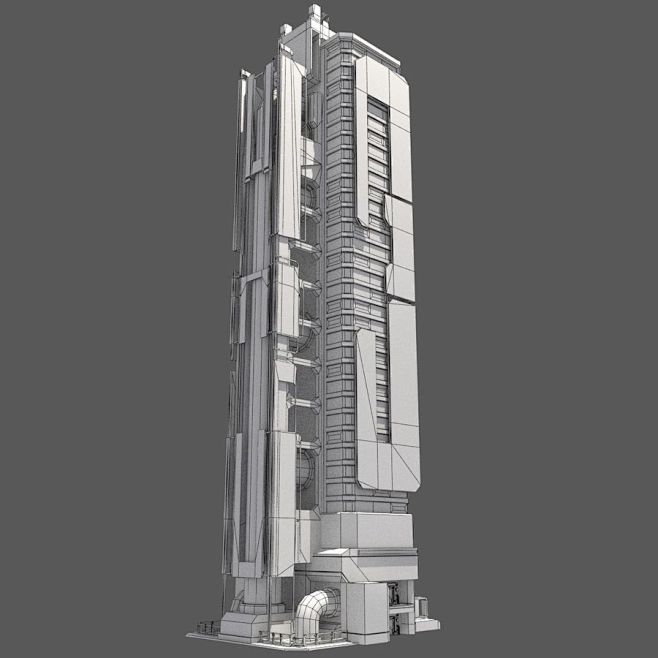 Sci Fi Building Mode...