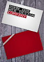 Red Business Cards