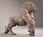 Lion Gorilla , Yu Han Yu : The work of CG Hub's 3D CharacterFORGE 3D  ROUND 019-  Art of Carlos Haunte