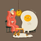 煎蛋也变可爱
作者 ins ： SSEBONG
飞乐鸟分享 ​​​​