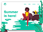 Summer is here! | Landing Page | Daily UI 003