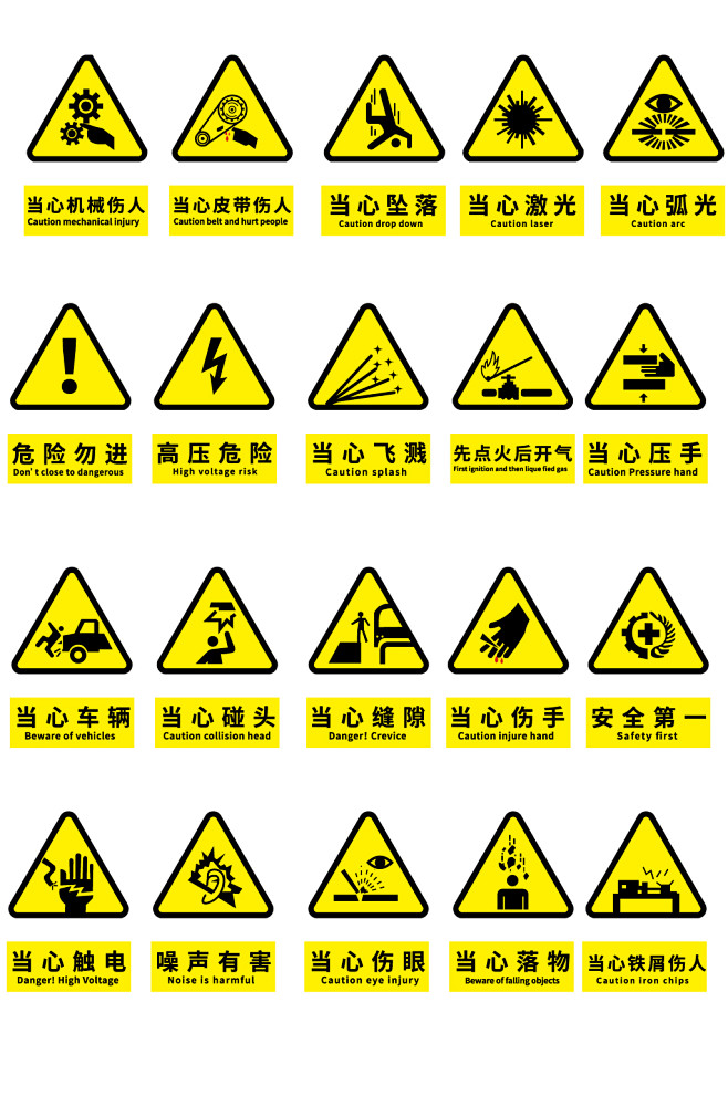 禁止禁令工厂标志