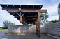 河北河间古洋河公园临水亭榭 Beam Pavilion / 原筑景观 : 本文由原筑景观授权mooool发表，欢迎转发，禁止以mooool编辑版本转载。 Thanks YZscape for authorizing the publication of the project on mooool. Text description provided by YZscape.   原筑景观：古洋河在河间以东，是历史上河间环城...