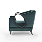 HIGH END DIFFERENCIATED ARMCHAIR | Taylor Llorente Furniture: 