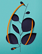 abstract art beauty digital illustration Nature paper cut