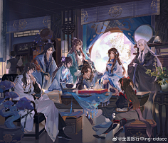 古风CG灵感-花瓣网|陪你做生活的设计师 | tj32123jvkjm.jpg (2630×4603)