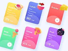 Baron朱采集到APP-卡片式设计
