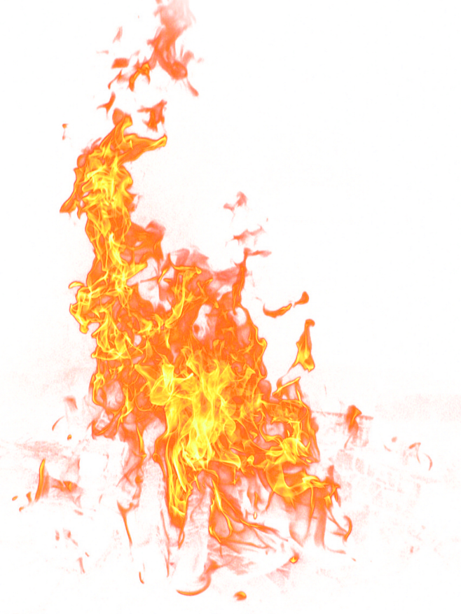 火焰png素材免抠图红色火焰火山合成素材