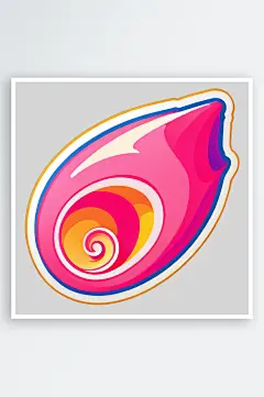 海螺贴图插画的艺术灵感与创新-众图网