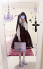 #Angelic Pretty##Horro Garden##Lolita#
一个五彩缤纷的AP墓园Repo❄️✟