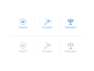 Tab bar selected icons