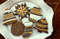 Elegant Christmas Cookies | The Magpie Bakery