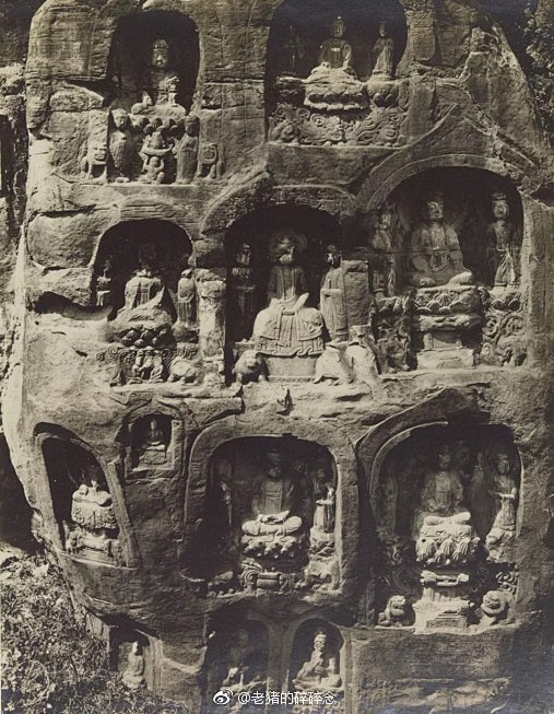 老照片｜1909年，中国石窟造像

拍摄...