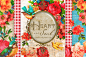 Heart & Soul Flowers & Frames Kit : Heart and Soul is a graphics set bursting with vibrant flowers that will make your heart sing. Vivid watercolor flowers, art papers, floral frames, birds, butterflies and hearts. A wonderful