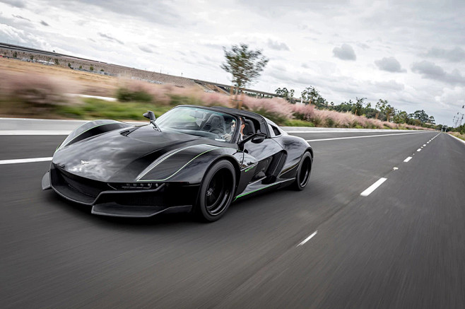 the rezvani beast alpha x blackbird is a coachbuilt, 700-hp lotu