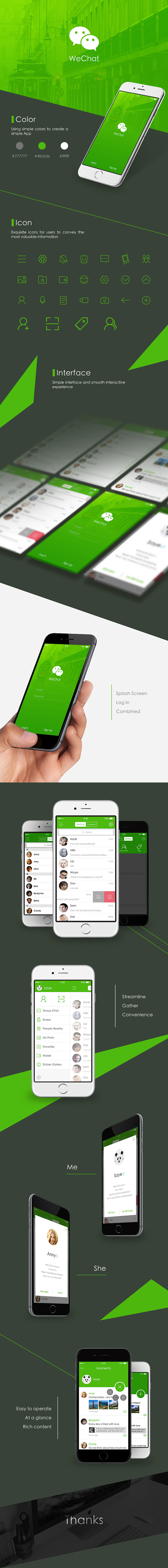 WeChat App Concept D...