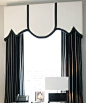 Really love this window treatment-This one was created by Megliola Beal Interior Design, Inc.