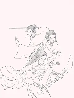 韩翾·lily  的插画 边城浪子