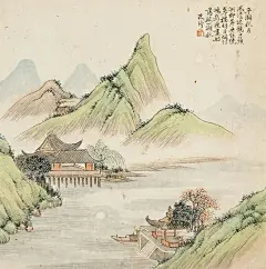 改琦：西湖十二景册_10_小红薯64057390_来自小红书网页版