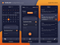 To Do List App UI Kit  每日UI源文件分享 Daily UI #304 :