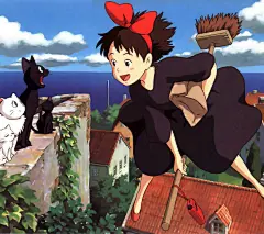 搜狗壁纸里的  魔女宅急便