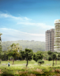 空间实践丨小区景观丨one more kaohsiung residential tower 1