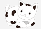 萌萌哒小猫高清素材 创意 卡通 小猫 手绘 插画 免抠png 设计图片 免费下载