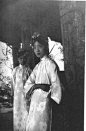 Empress Wanrong of China and Wenhsui, concubine of Emperor Puyi: 