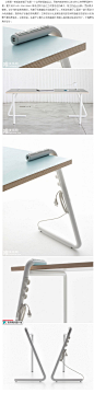插座与家具完美结合的创意桌子设计-唯美系网