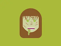 Creating spooky illustrations for all of October.