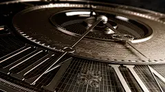Antique clock : Antique clock