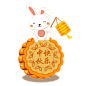中秋节、嫦娥、玉兔、月饼