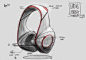 Headphone #id #design #product #sketch