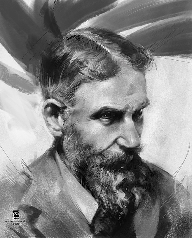 Random male portre, ...